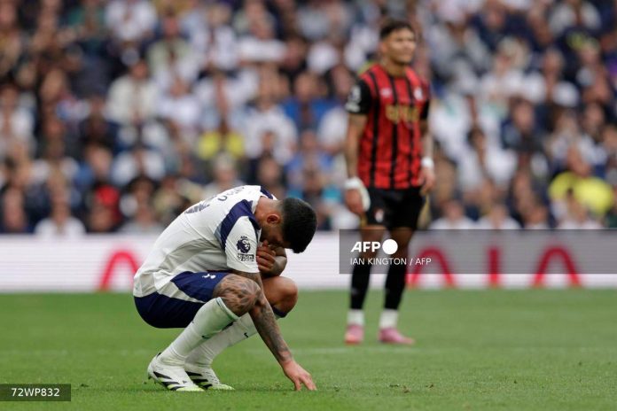 Tottenham fans right to boo after Bournemouth defeat says Frank