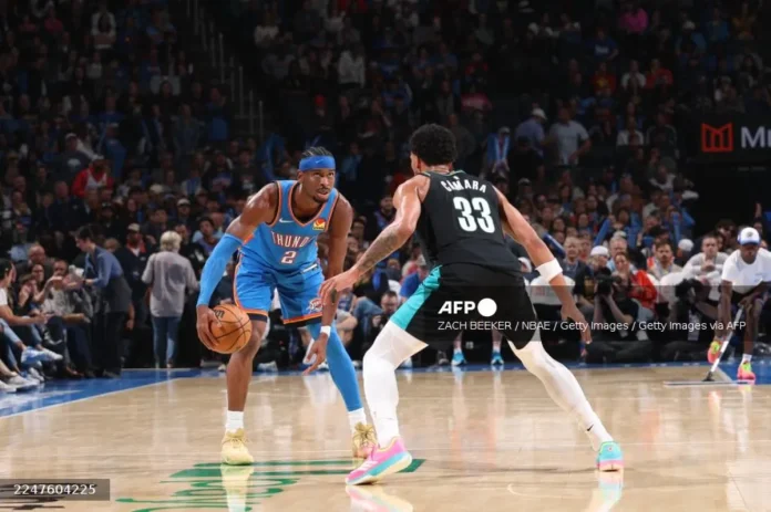 afp-20251124-2247604225-v1-mockup-portlandtrailblazersvoklahomacitythunder Shai Gilgeous-Alexander
