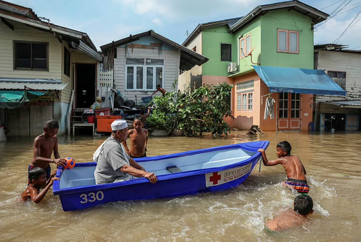 asia-weather-thailand BANJIR: KONSULAT MALAYSIA DI SONGKHLA SARAN RAKYAT MALAYSIA TANGGUH PERJALANAN