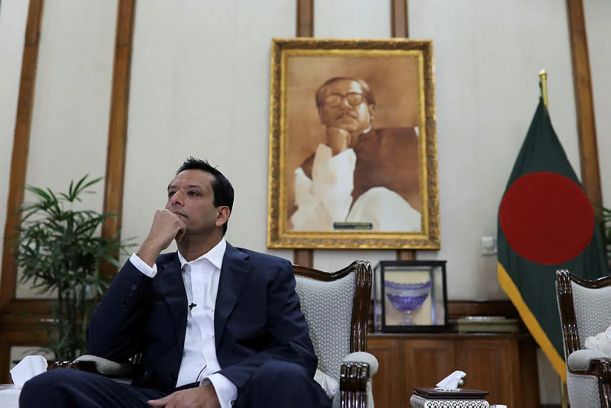bangladesh-politics-hasina Ahead of Hasina court verdict, son warns of Bangladesh violence if party ban stays *