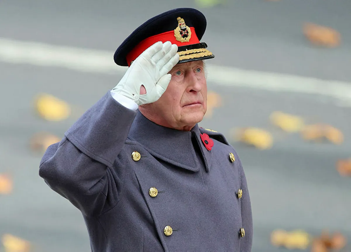 britain-military-war-history-royals UK's King Charles honours nation's war dead