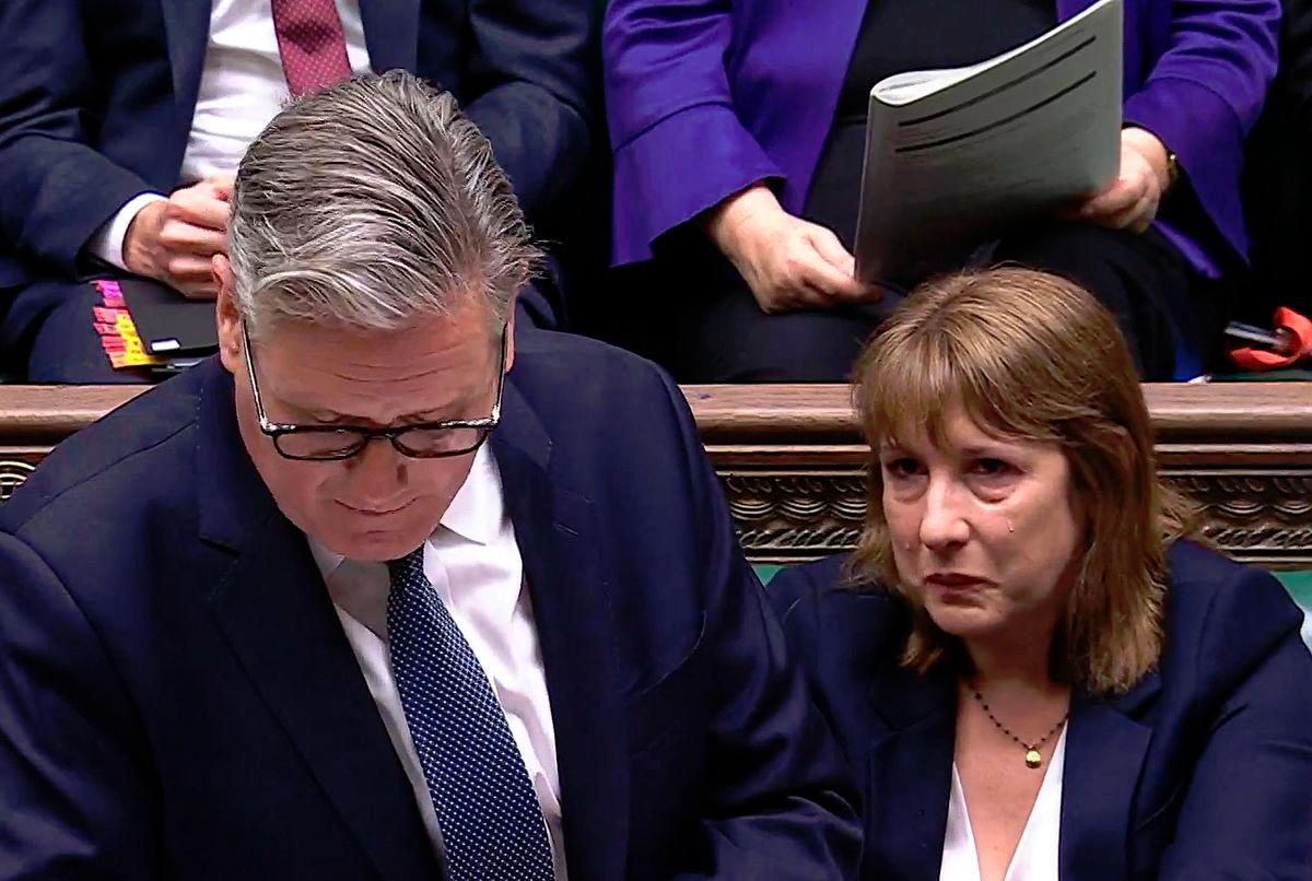 UK’s Starmer backs finance minister after tears in parliament