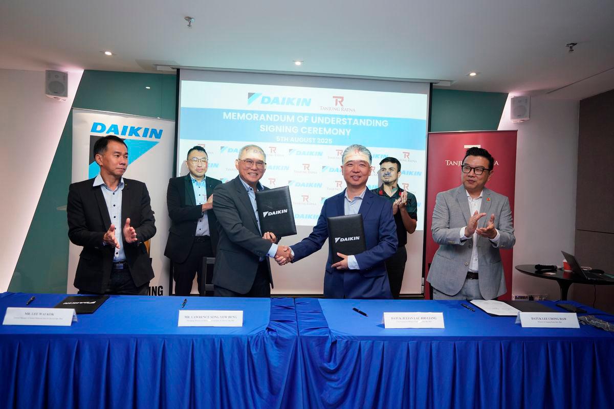 Daikin malaysia & tanjung ratna partner to bring smart, sustainable living to selangor homes Daikin