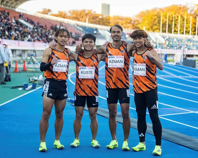 Kuartet 4x400m lelaki negara mara ke final Deaflympics 2025