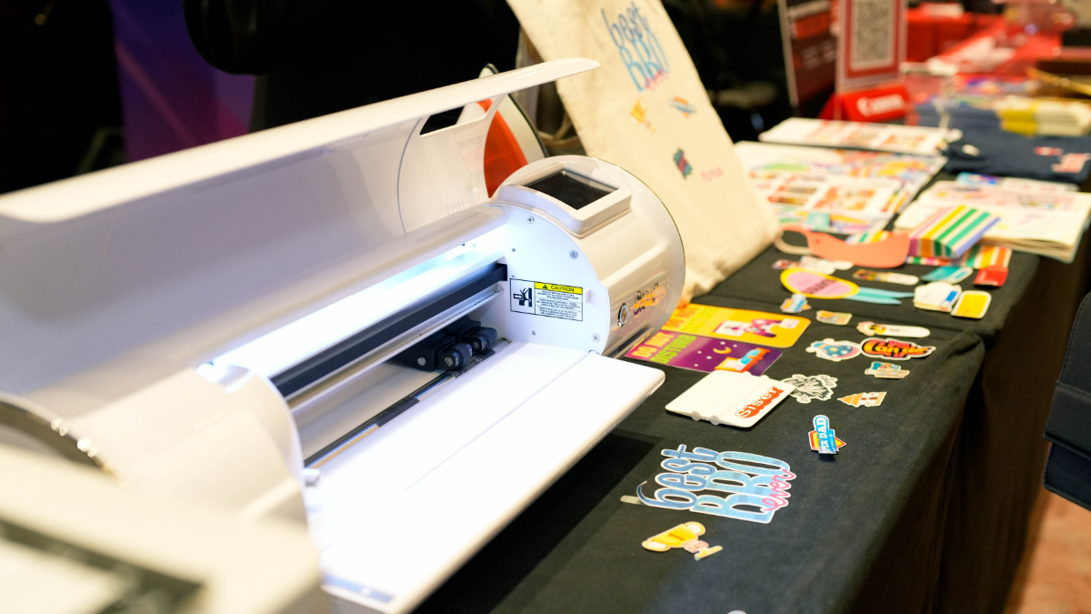 Ai’s potential to improve daily life An ai-enabled canon printer on display during think big 2025.