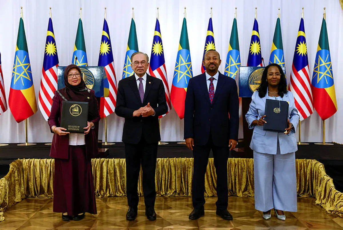 eth08-20112025-pm-mou-t691dfe4d-m800-x02c21796 Anwar Ibrahim tamat lawatan rasmi ke Ethiopia, beri syarahan khas