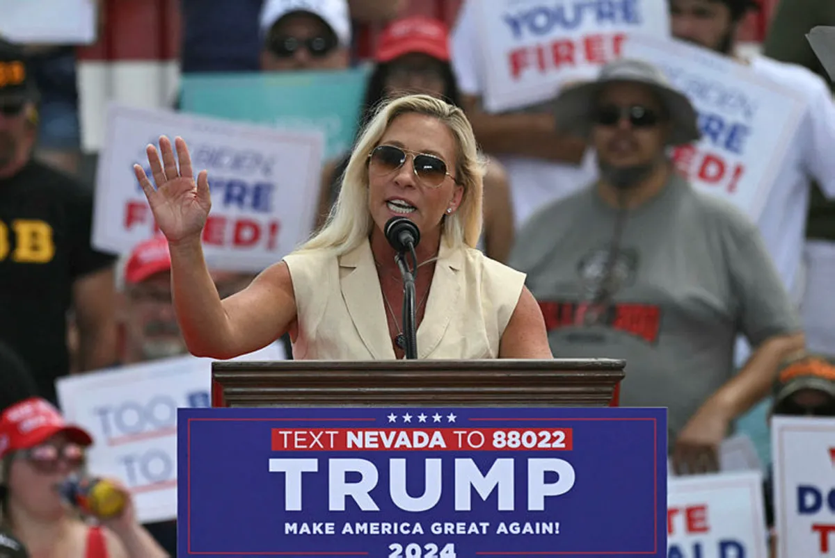 files-us-politics-trump-taylor-greene Major MAGA figure Greene resigns from US Congress