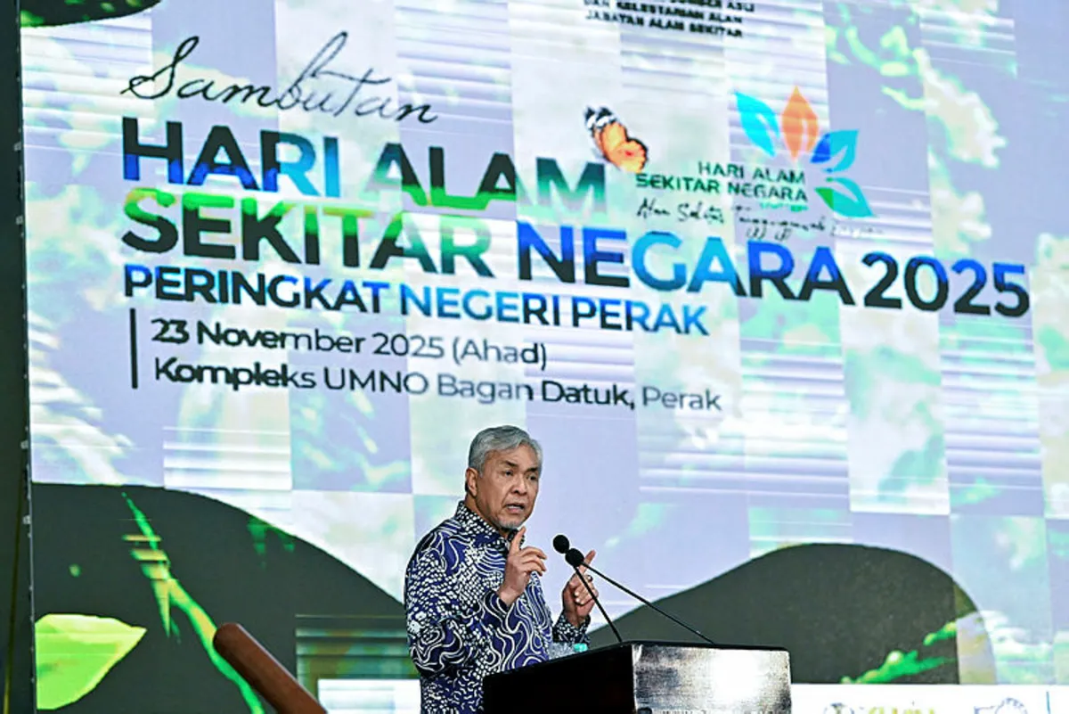 hari-alam-sekitar tanggungjawab alam sekitar, Hari Alam Sekitar Negara, JAS, Ahmad Zahid Hamidi, sisa elektronik