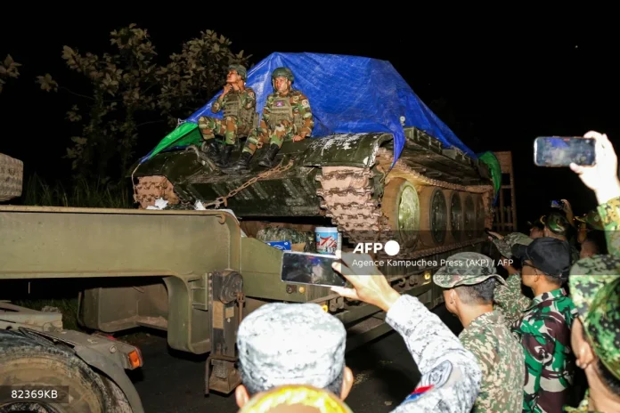 Kemboja umum alih senjata berat dari sempadan Thailand ikut perjanjian damai