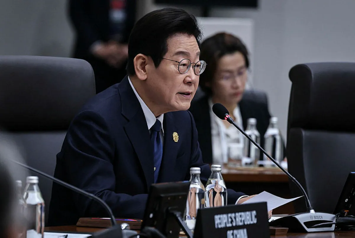 South Korea's Lee hopes to keep cooperating with Indonesia in military security