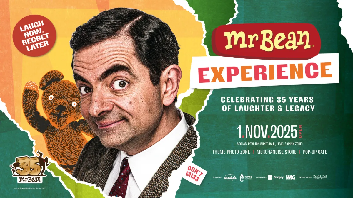 Mr Bean Acolab To mark the 35th anniversary of the world’s most beloved comedy icon, Acolab brings Mr Bean to Malaysia for the very first time. – ACOLABpic
