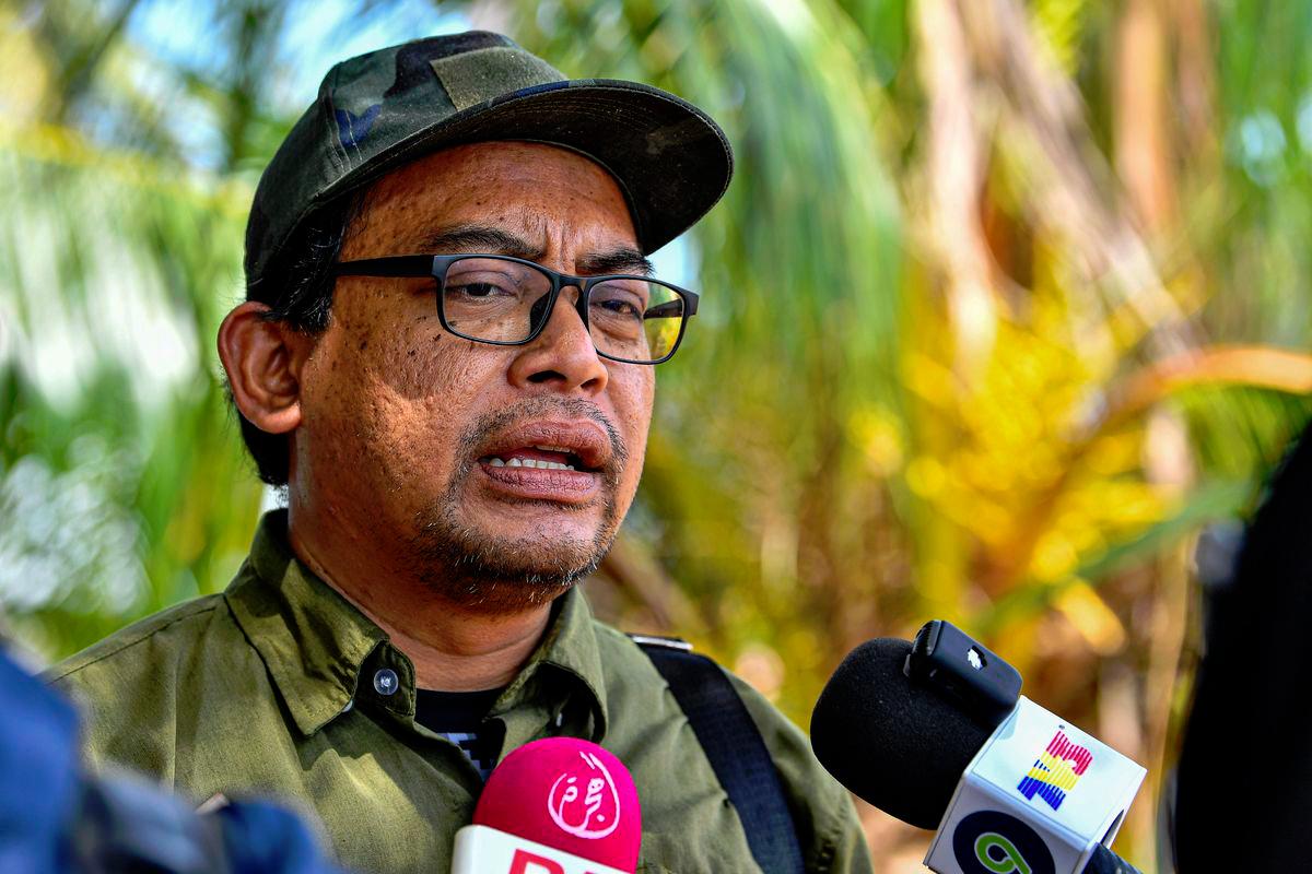 Perhilitan tangkap buaya tembaga 100kg di ladang sawit Port Dickson
