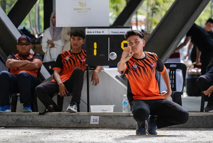 Malaysia raih perak triples campuran junior di Kejohanan Petanque Asia