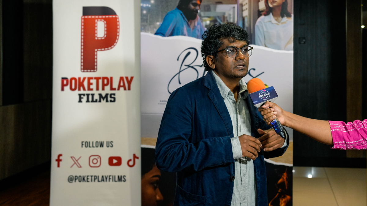 Sun-j shares his thoughts on the filmmaking process during the jagat multiverse premiere event.