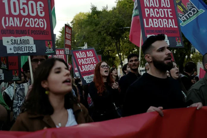 Portugal's largest union calls general strike over labour reforms