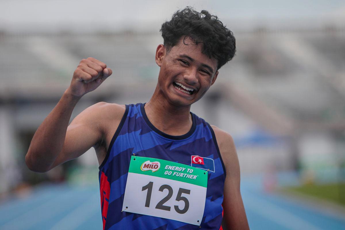 Malaysian sprinters dominate 100m events at national open championships