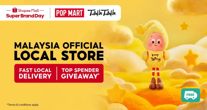 POP MART Is Leveling Up On Shopee: Faster Delivery, Exclusive Rewards & a Super Brand Day Not To Be Missed This 21 November