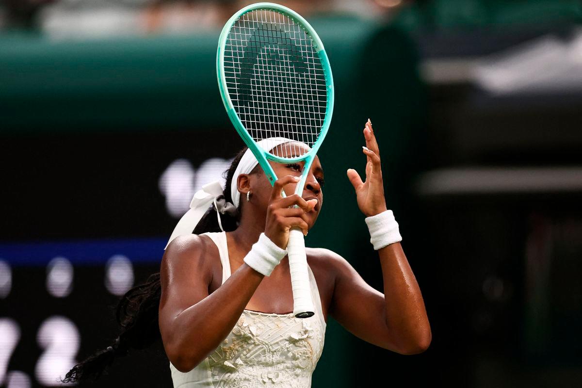 Gauff stunned in Wimbledon first round as Djokovic advances