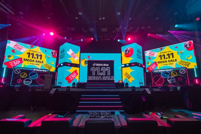 TikTok Shop 11.11 Mega Sale Carnival Main Stage