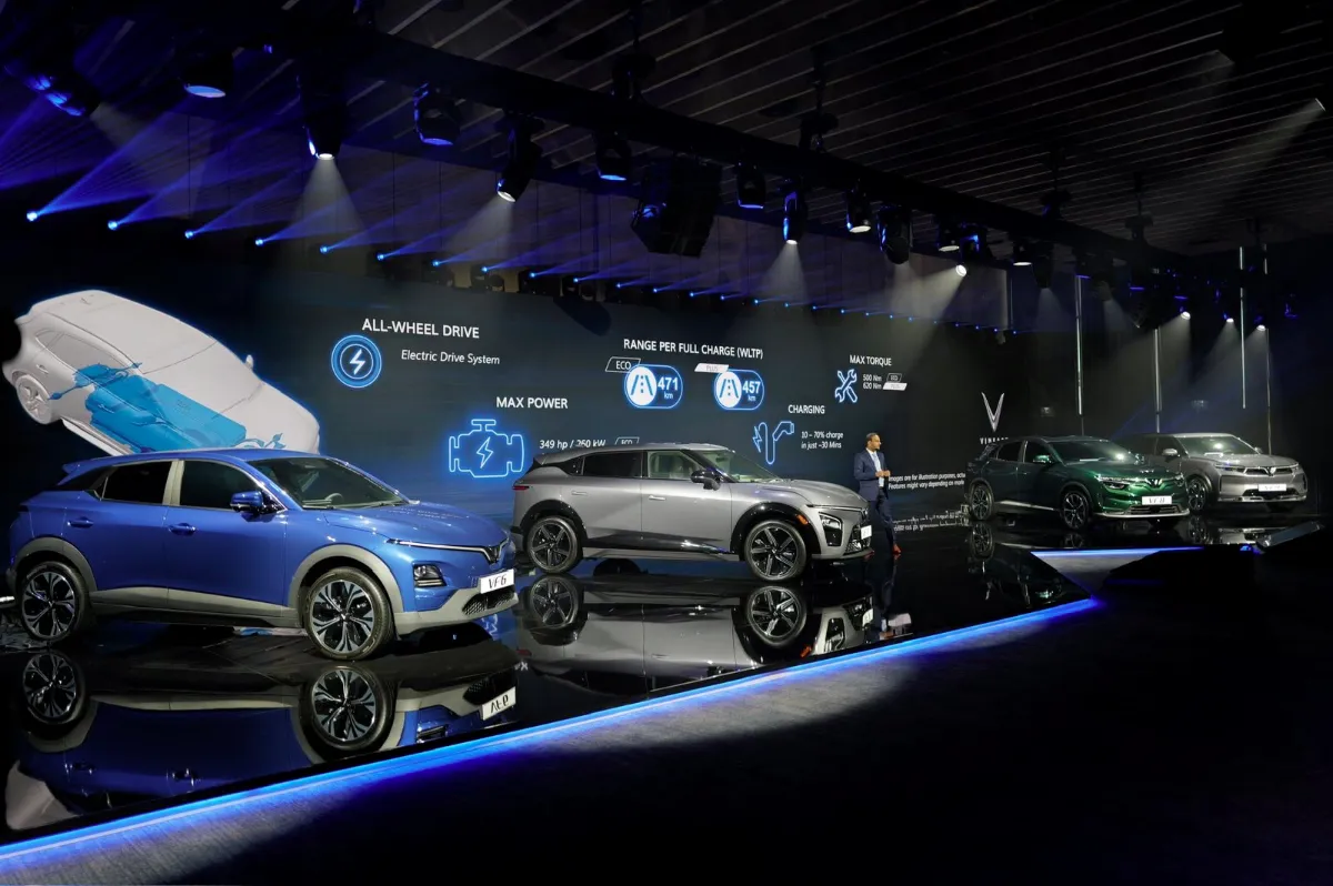 vinfast VinFast officially launched in the Middle East in October 2024