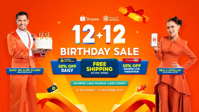 Shopee Turns 10: Celebrate 12.12 with Birthday Boxes, Daily Superstar Livestreams, Shopee Lagi Murah Deals, and Free Shipping