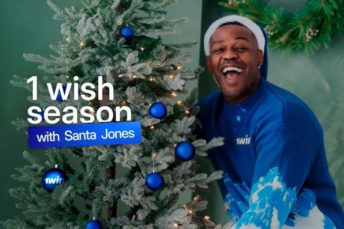 1wish 1wish Season with Santa Jones – Christmas Advents by 1win and Jon Jones