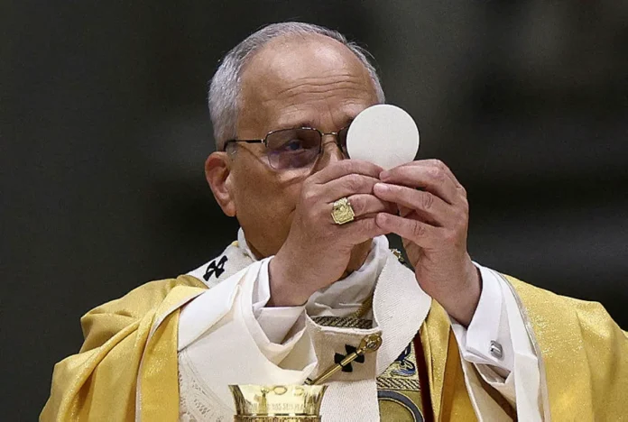 Pope Leo, on Christmas Eve, says denying help to poor is rejecting God