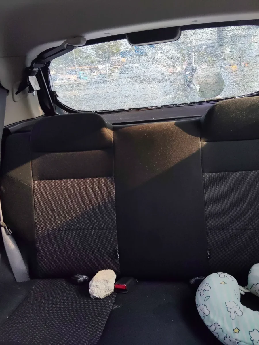 Motorcyclist throws rock at car, shatters windows in johor