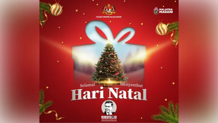 Malaysian cabinet ministers extend Christmas greetings, call for unity