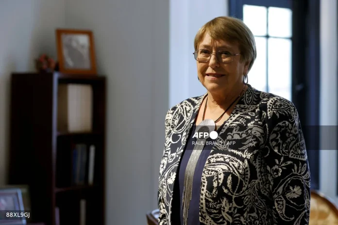 Michelle Bachelet says world is ready for first female UN chief