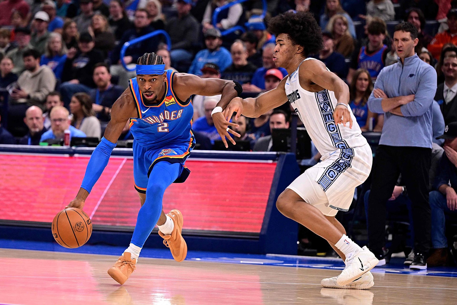 Memphis Grizzlies v Oklahoma City Thunder