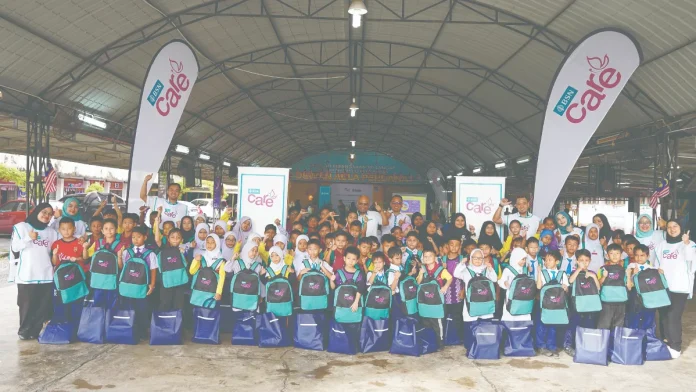 Bringing joy to needy students