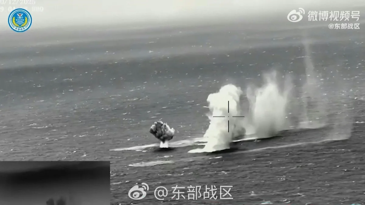Japan voices concern over China's military drills near Taiwan Japan voices concern over China's military drills near Taiwan