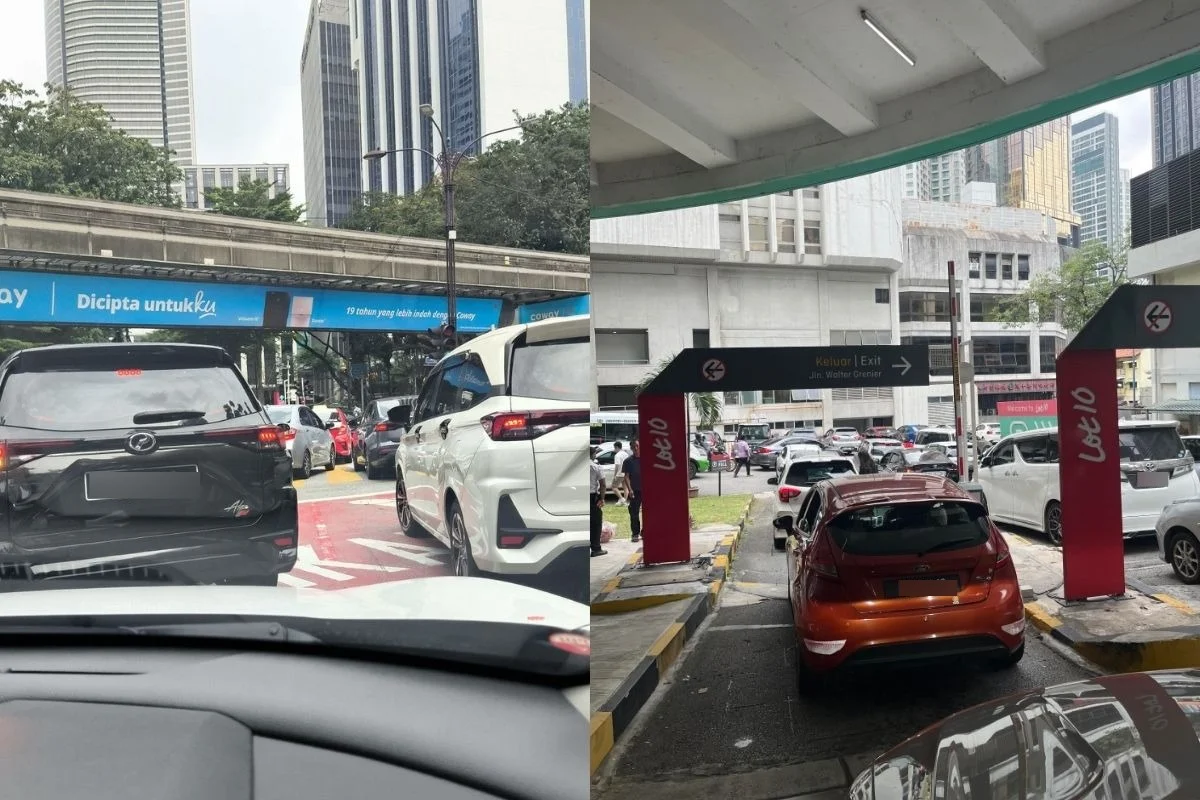 Christmas crowds cause traffic chaos in bukit bintang