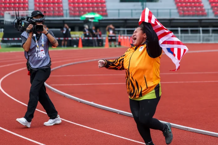 Grace_Wong_smashes_SEA_Games_hammer_throw_record_four_times_for_gold Grace Wong smashes SEA Games hammer throw record four times for gold