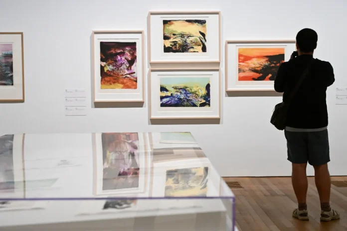 Zao Wou-Ki's first Asian print exhibition opens at Hong Kong's M+ Zao Wou-Ki's first Asian print exhibition opens at Hong Kong's M+