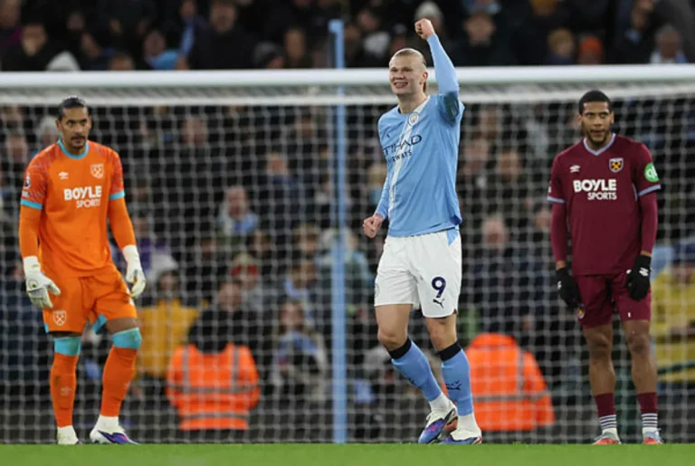 Haaland fires Man City top as Chelsea fight back to draw at Newcastle