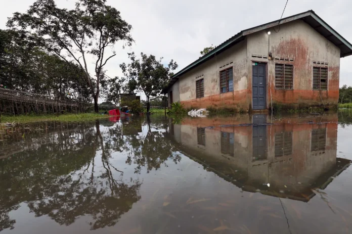 Orang Asli family among first to evacuate as floods hit Mersing Orang Asli family among first to evacuate as floods hit Mersing