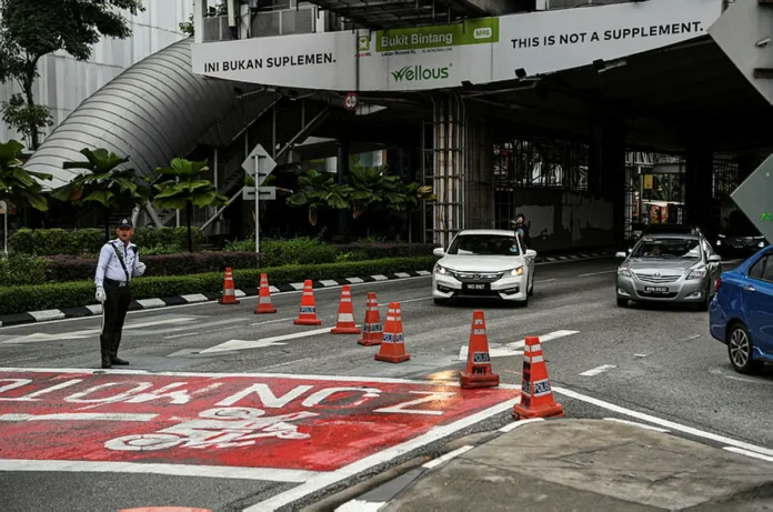 Jalan sekitar Bukit Bintang ditutup sementara untuk pelancaran I LITE U Jalan sekitar Bukit Bintang ditutup sementara untuk pelancaran I LITE U