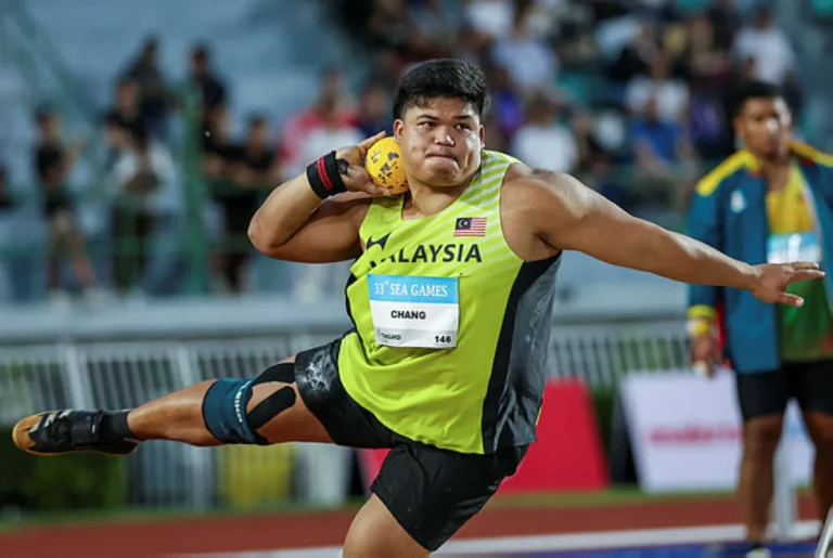 Jonah Chang smashes SEA Games record to win shot put gold