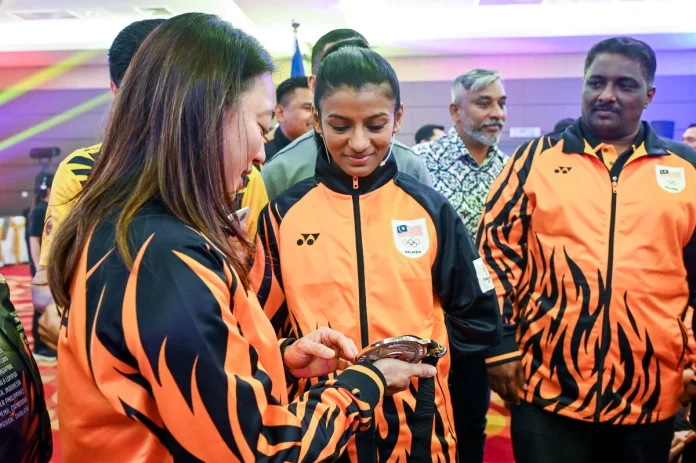 Shahmalarani wins SEA Games gold on her birthday for third straight title
