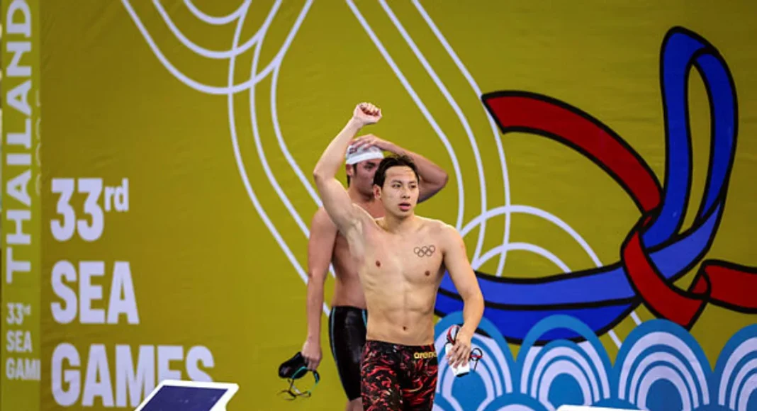 Khiew Hoe Yean wins second SEA Games gold in 400m freestyle