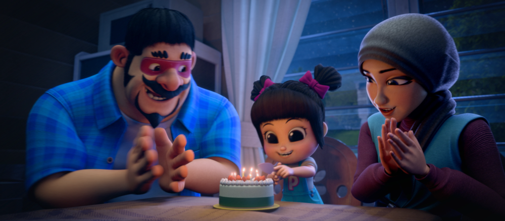 Animated comedy with heart