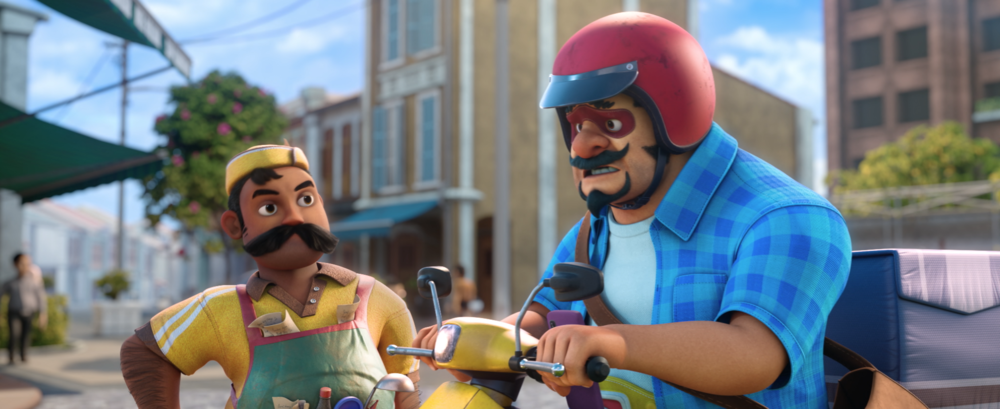 Animated comedy with heart