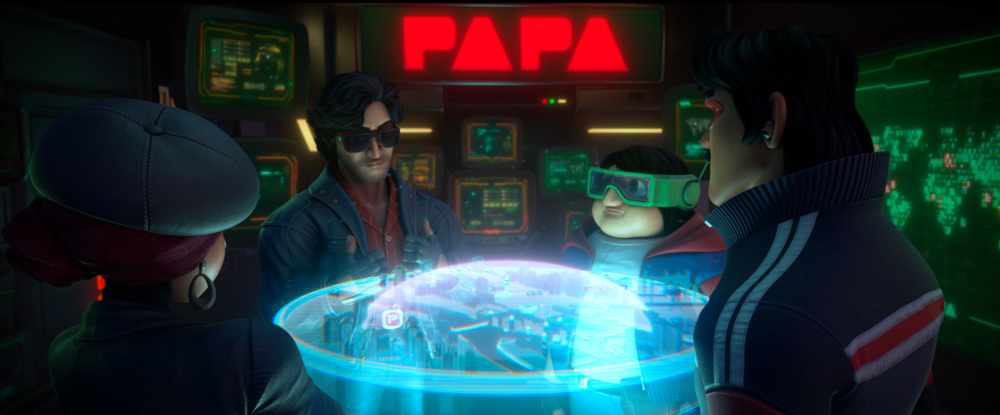 Animated comedy with heart