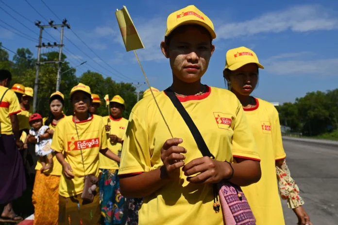 Myanmar junta stages election amid civil war, dismissed as sham