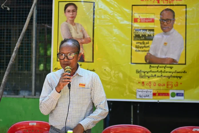 Former political prisoner contests Suu Kyi's seat in Myanmar election