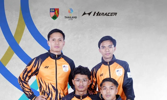 Malaysian 4x100m relay team breaks national record for SEA Games silver