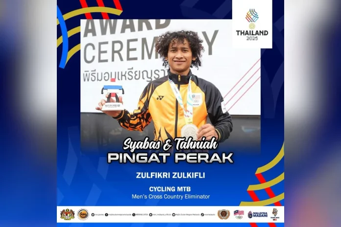 Malaysian_cyclist_Zulfikri_wins_mountain_bike_silver_at_SEA_Games