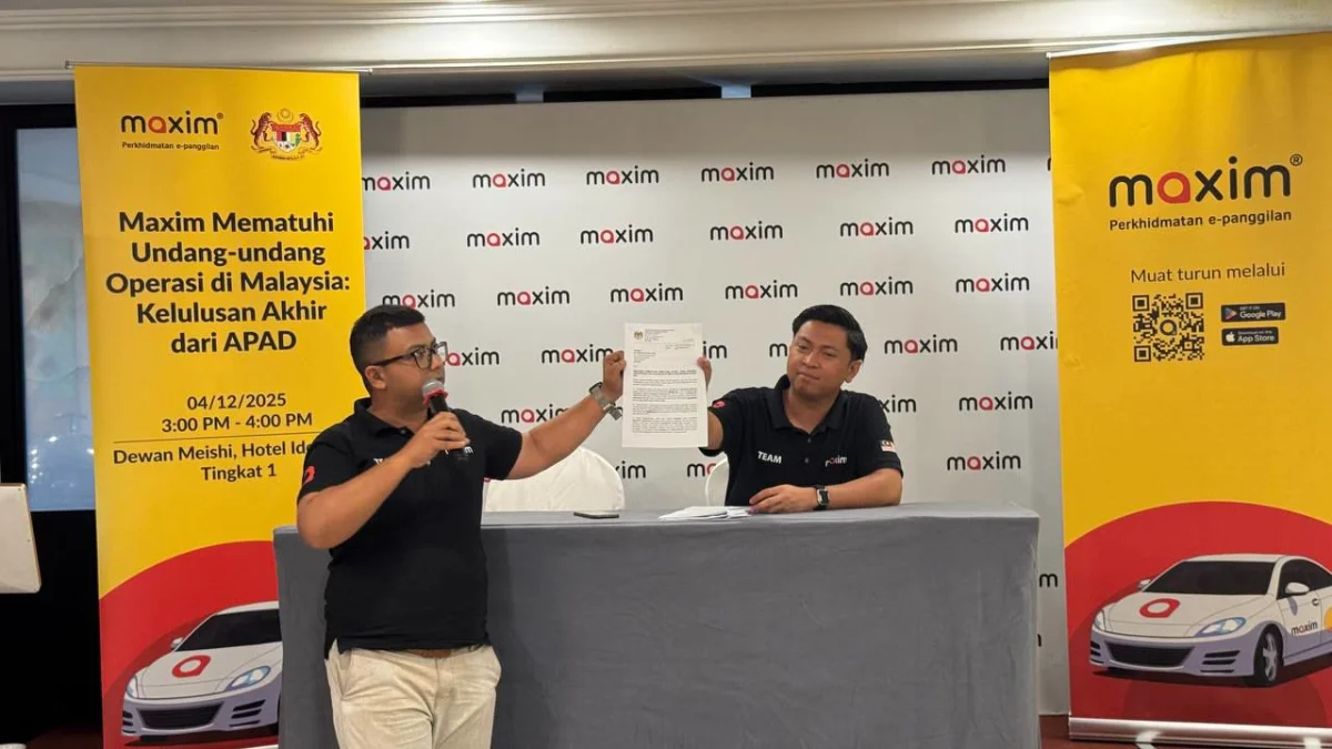 Maxim receives apad approval to operate e-hailing in malaysia